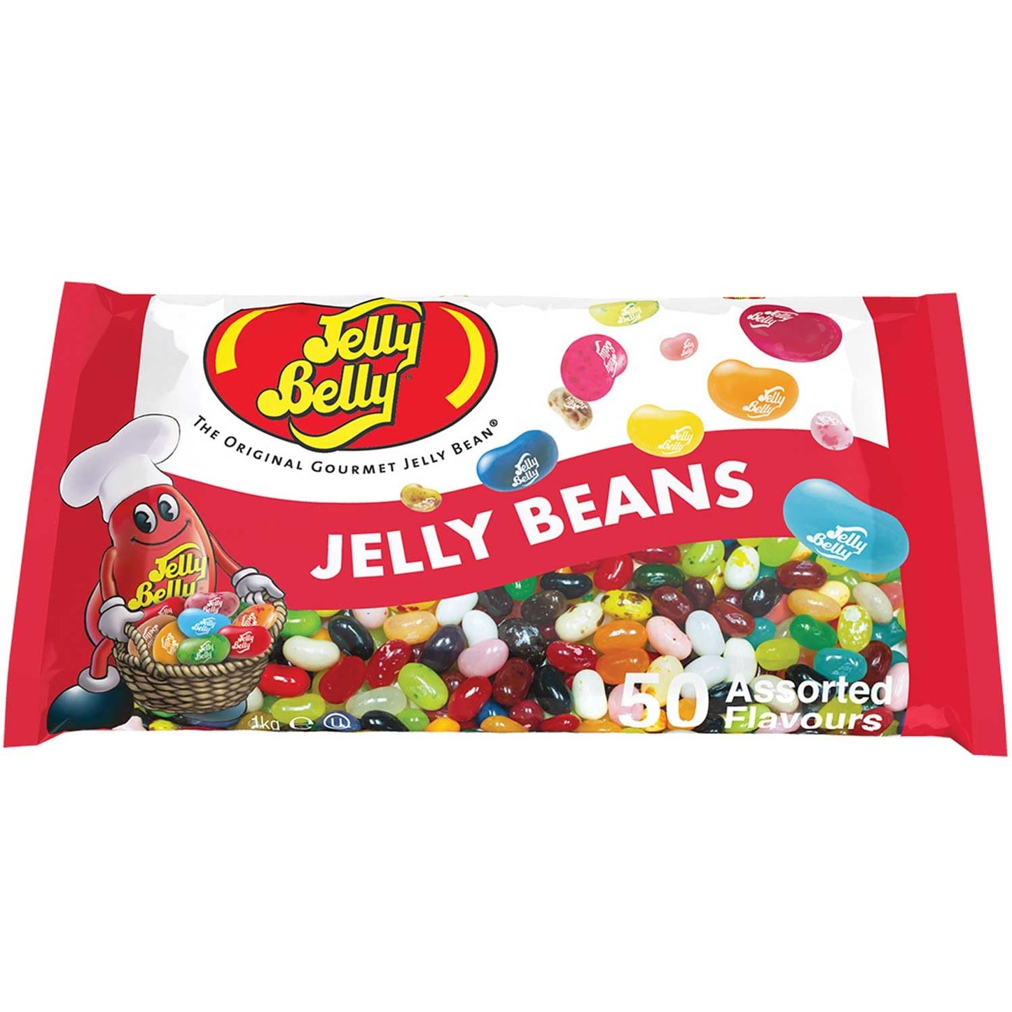 Jelly Belly Beans 50 Sorten Mischung - 1kg (1er Pack)