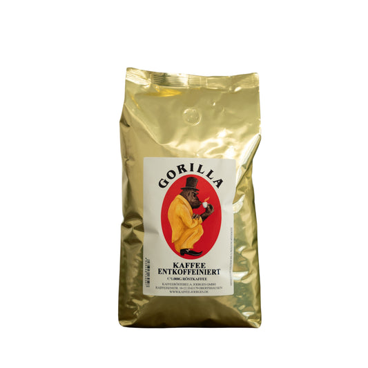 Gorilla Kaffee Entkoffeiniert 1.000g